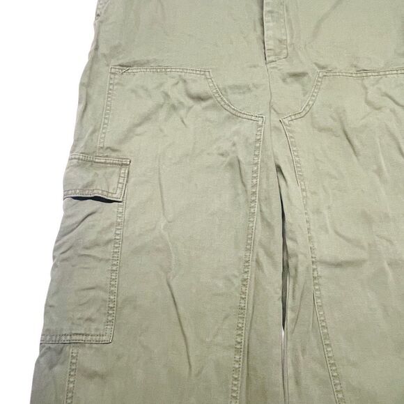 Universal Thread Verde Green Cropped Cargo Pants N0290 - Picture 3 of 11